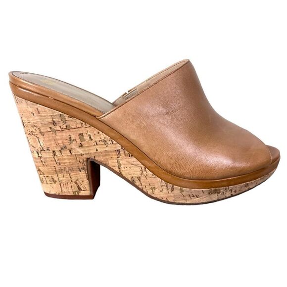 Johnston & Murphy Cork Platform Wedge Sandals size 10 - Picture 1 of 10